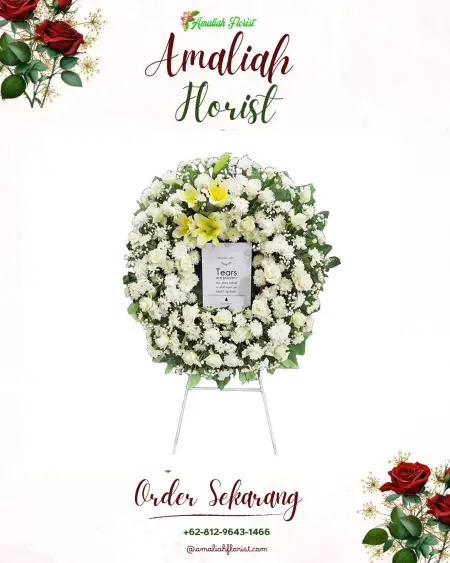 Krans Bunga Duka Karya Agung